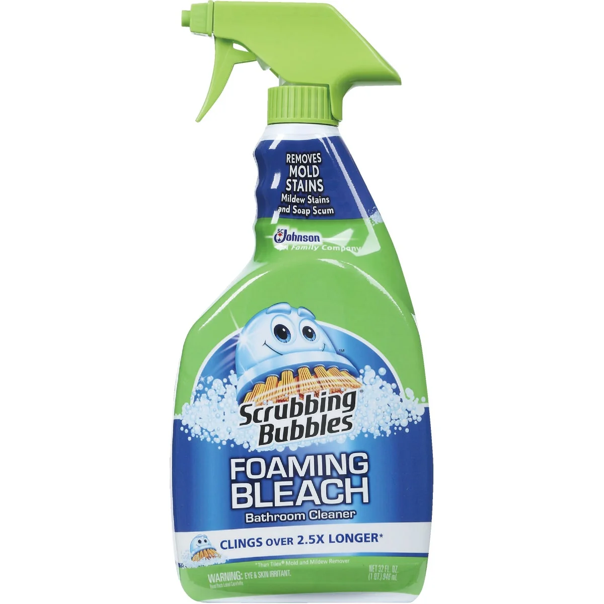 Responsible Scrubbing Bubbles 32 Oz. Foaming Bleach Bathroom Cleaner Stylish