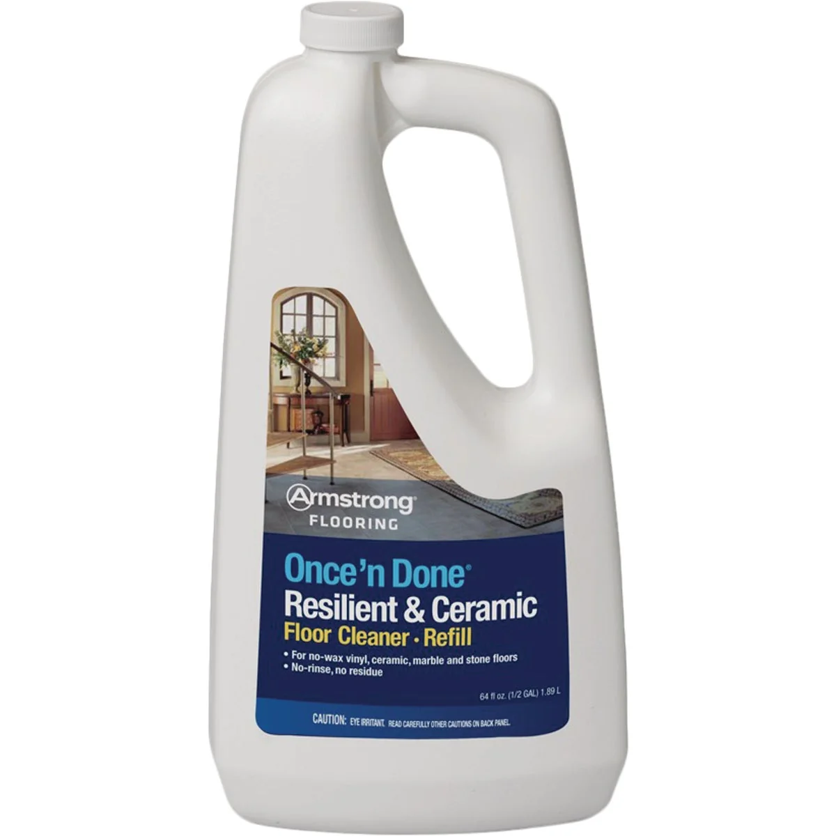 Eco-Friendly Armstrong Flooring Once 'N Done 1 2 Gal. Ready-To -Use Resilient Ceramic Floor Cleaner Refill Superior
