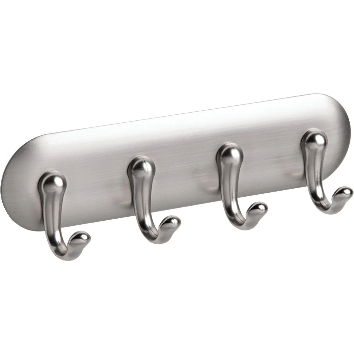 Effective InterDesign Blumz Brushed Stainless Steel York Key Rack Soft