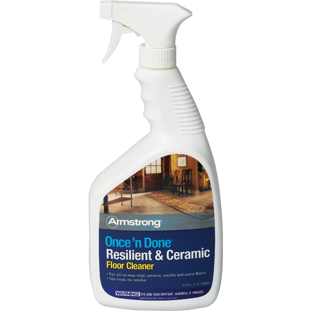 Original Armstrong Flooring Once 'N Done 32 Oz. Ready-To-Use Resilient Ceramic Floor Cleaner Spray Proven