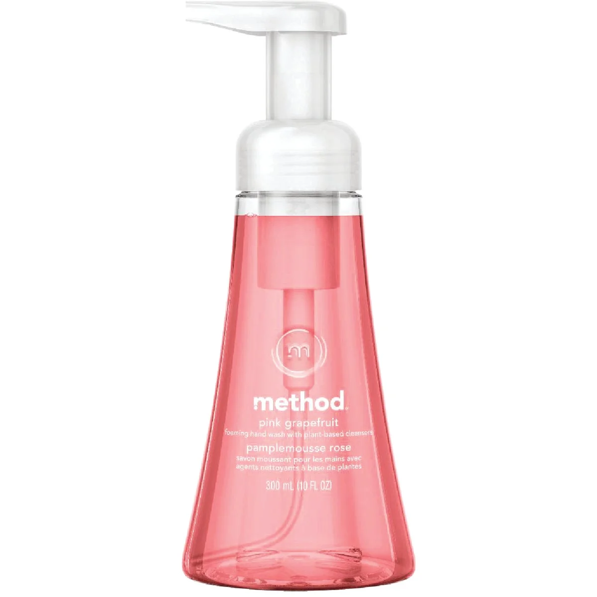 Smooth Method 10 Oz. Pink Grapefruit Foaming Hand Soap Modern
