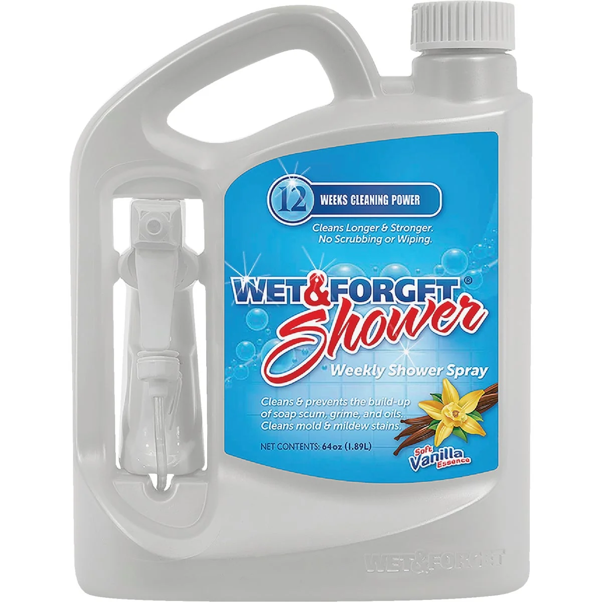 Verified Wet Forget 64 Oz. Soft Vanilla Essence Weekly Shower Cleaner Practical