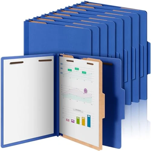 Organic 24 Pcs Classification Folder Letter Size 24 Count Premium