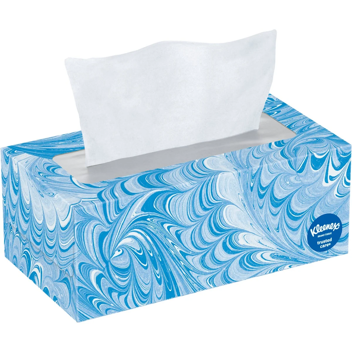 Clean Kleenex Care 144 Count 2-Ply White Facial Tissue Safe