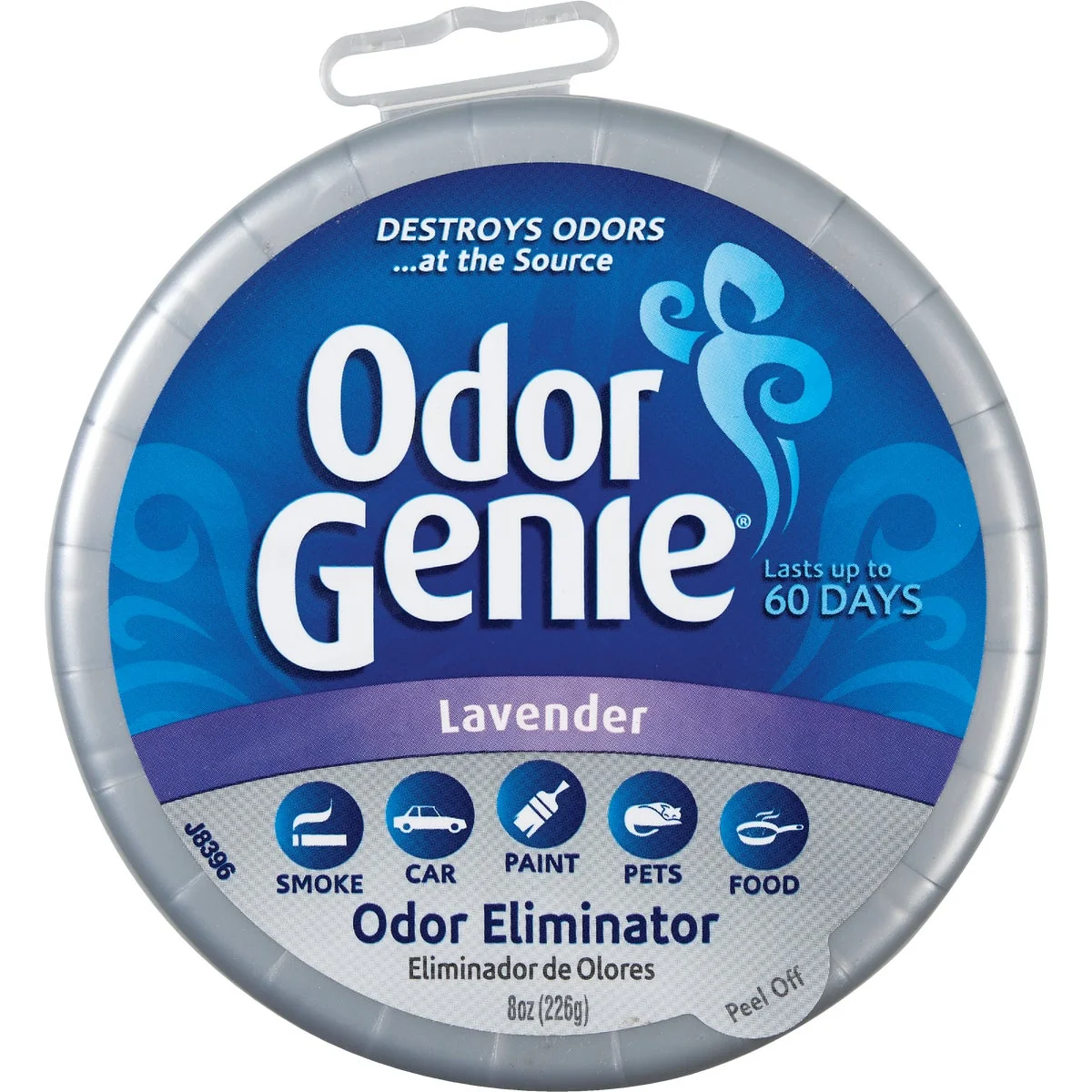 World-Class DampRid Odor Genie 8 Oz. Lavender Solid Air Freshener Functional