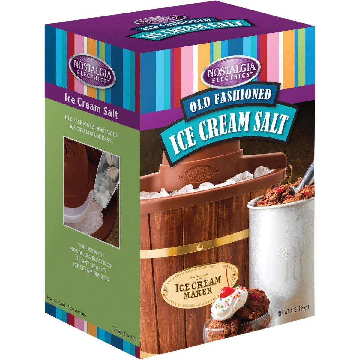 Convenient Nostalgia Old Fashioned Ice Cream Salt Enhanced