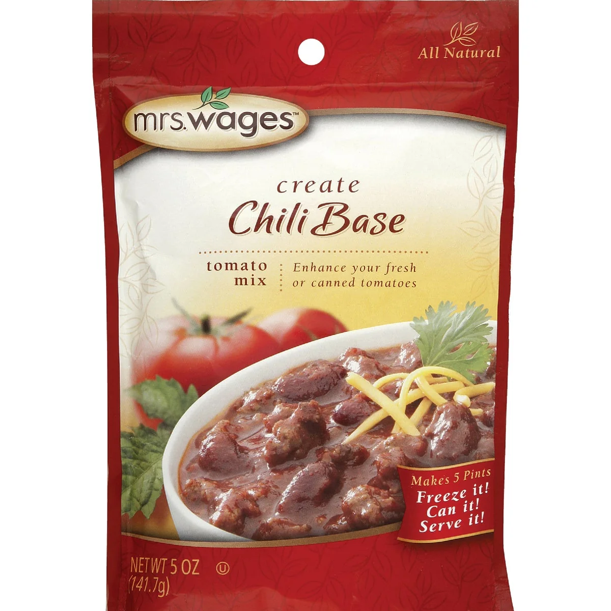 Fine Crafted Mrs. Wages 5 Oz. Chili Tomato Mix Practical