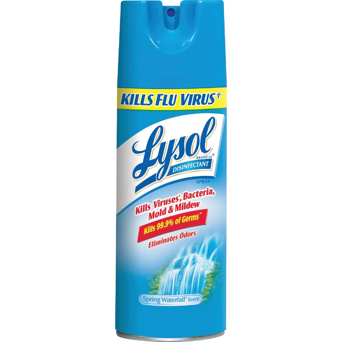 Eco-Friendly Lysol 12.5 Oz. Spring Waterfall Disinfectant Spray Organic