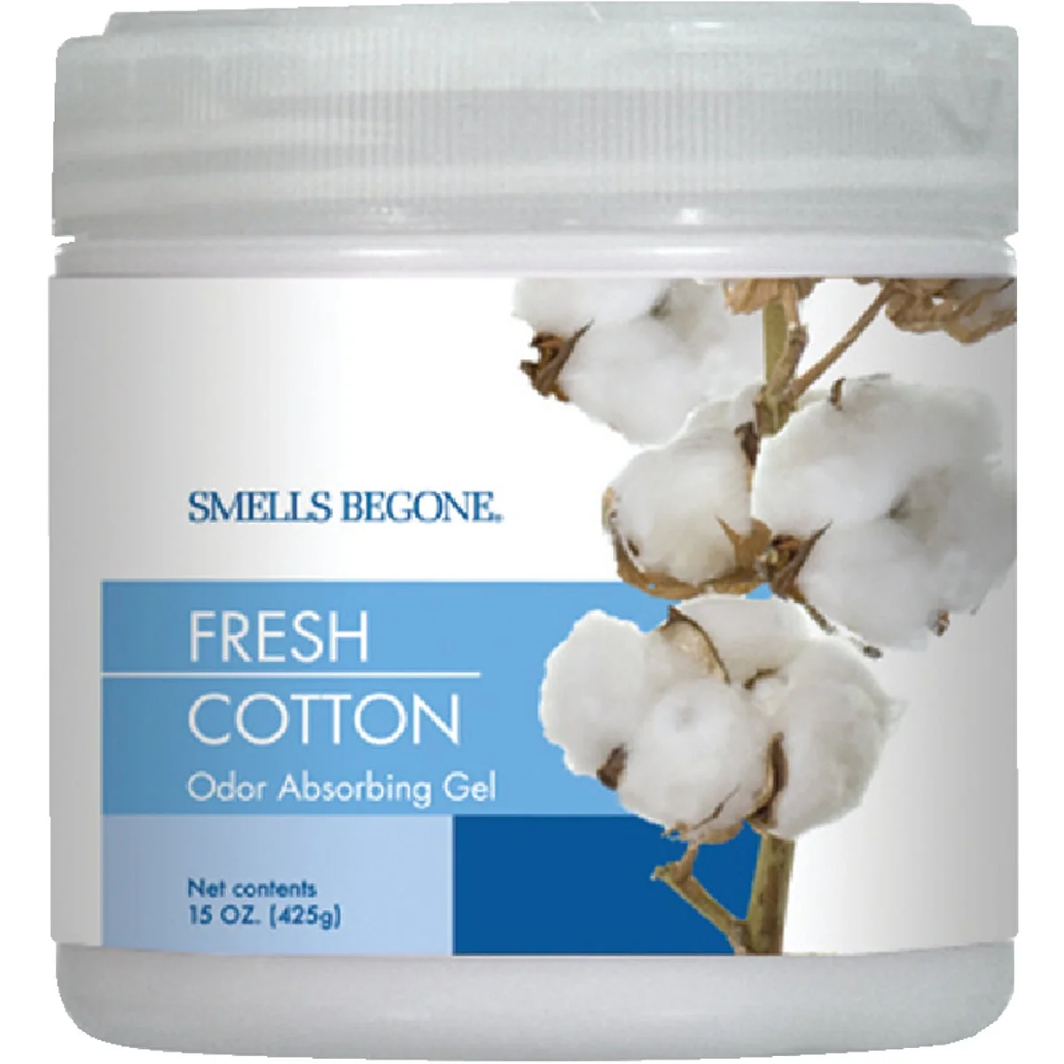 Responsible Smells Begone 15 Oz. Fresh Cotton Solid Air Freshener Top-Quality