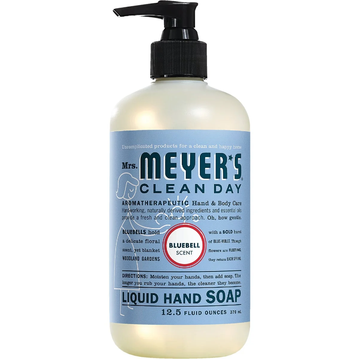 Fine Crafted Mrs. Meyer's Clean Day 12.5 Oz. Blue Bell Liquid Hand Soap High-Performance