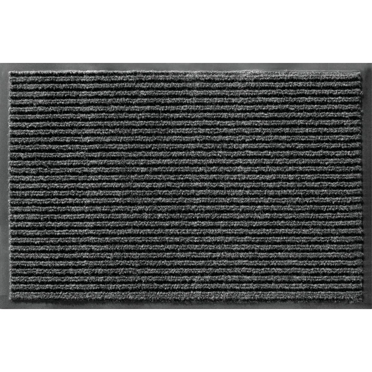 Next-Generation Apache Enviroback Pepper 24 In. x 36 In. Carpet Recycled Rubber Door Mat Reliable