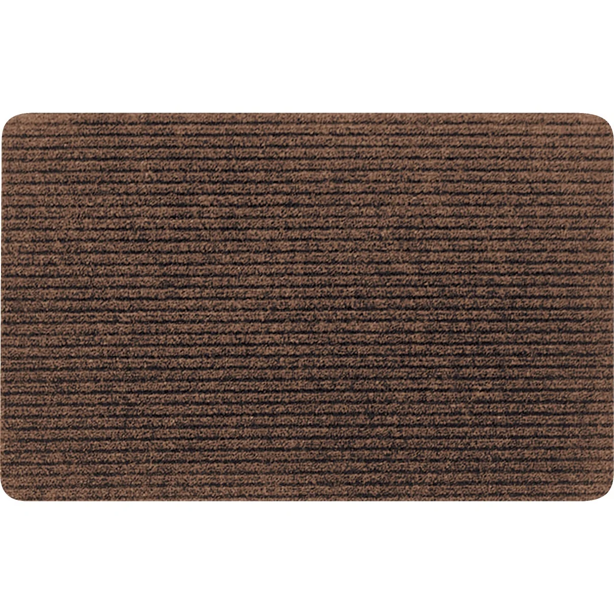 Environmentally Friendly Apache 20 In. x 30 In. Carpet Recycled Rubber TriRib Door Mat Official