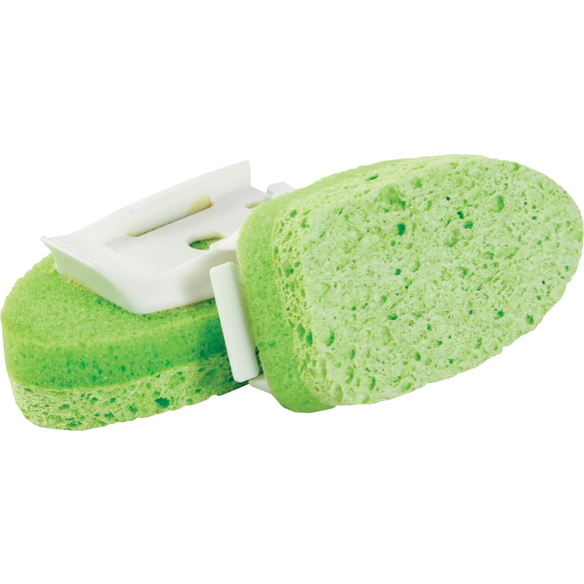Libman Natural Cellulose Soap Dispensing Brush Refill 2-Pack Comfortable