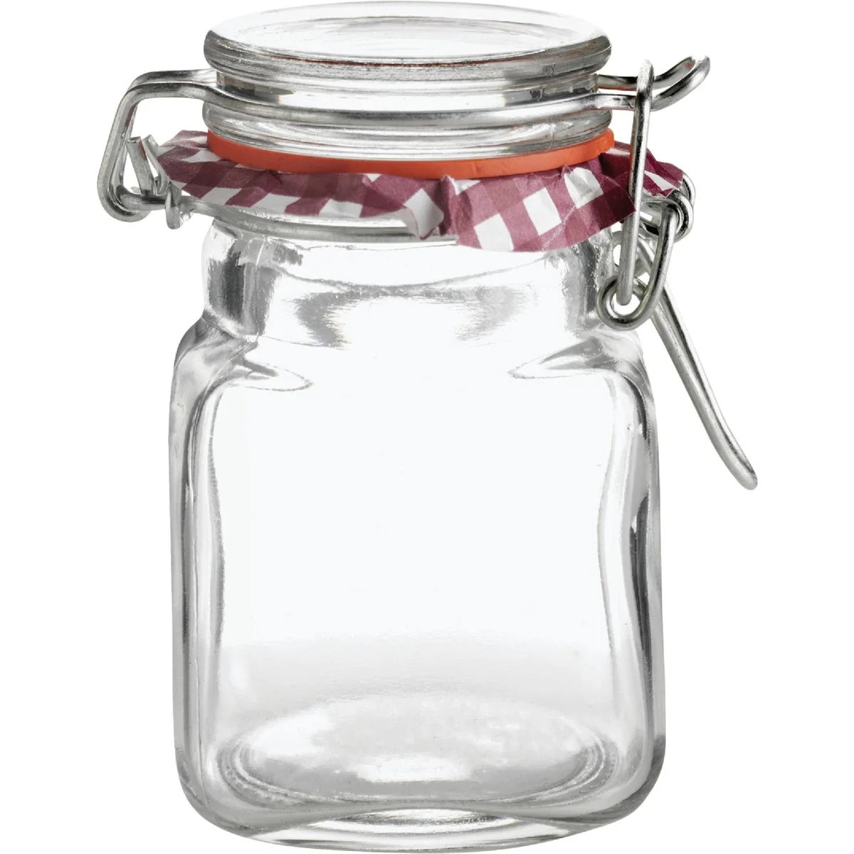 Efficient Kilner 2 Oz. Square Clip Top Glass Jar Smart