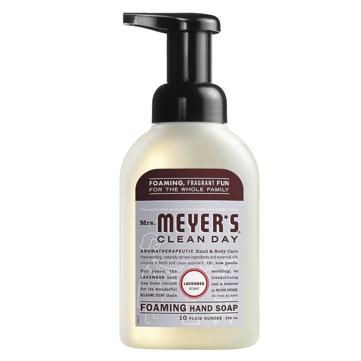 Flexible Mrs. Meyer's Clean Day 10 Oz. Lavender Foaming Hand Soap Advanced
