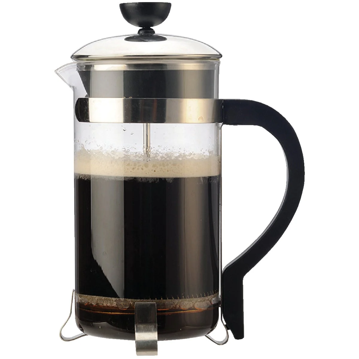 Practical Primula 8 Cup Chrome Coffee Press Manual Coffee Maker Contemporary