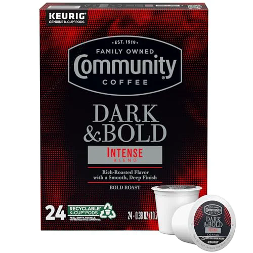 Exclusive Dark Bold Intense Blend 24 Count Coffee Pods Crafted