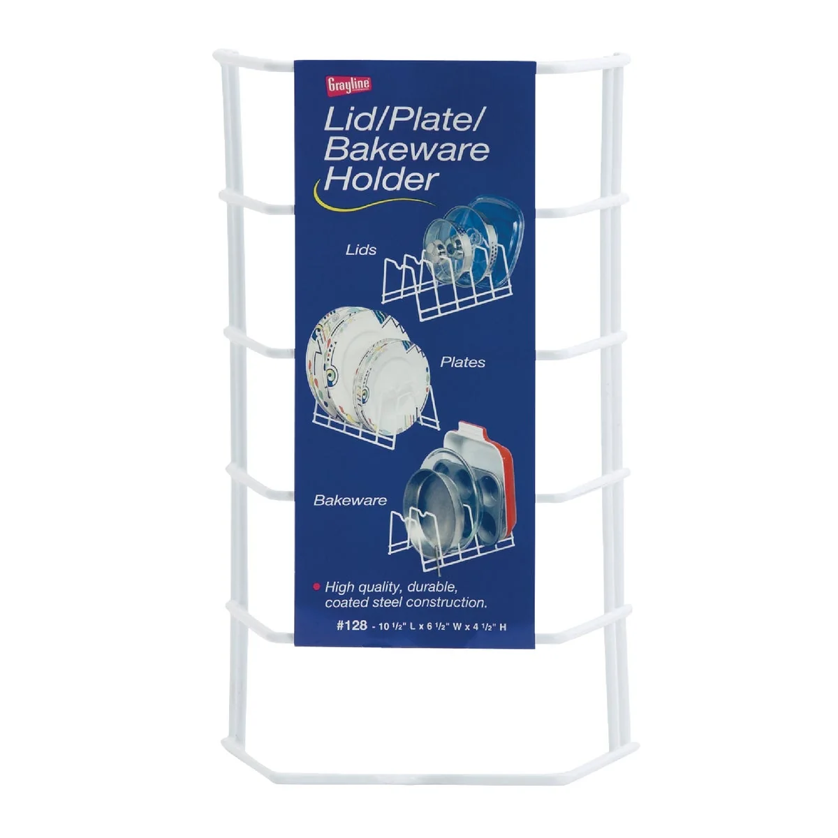 Traditional Grayline Plate Lid and Bakeware Rack Smart