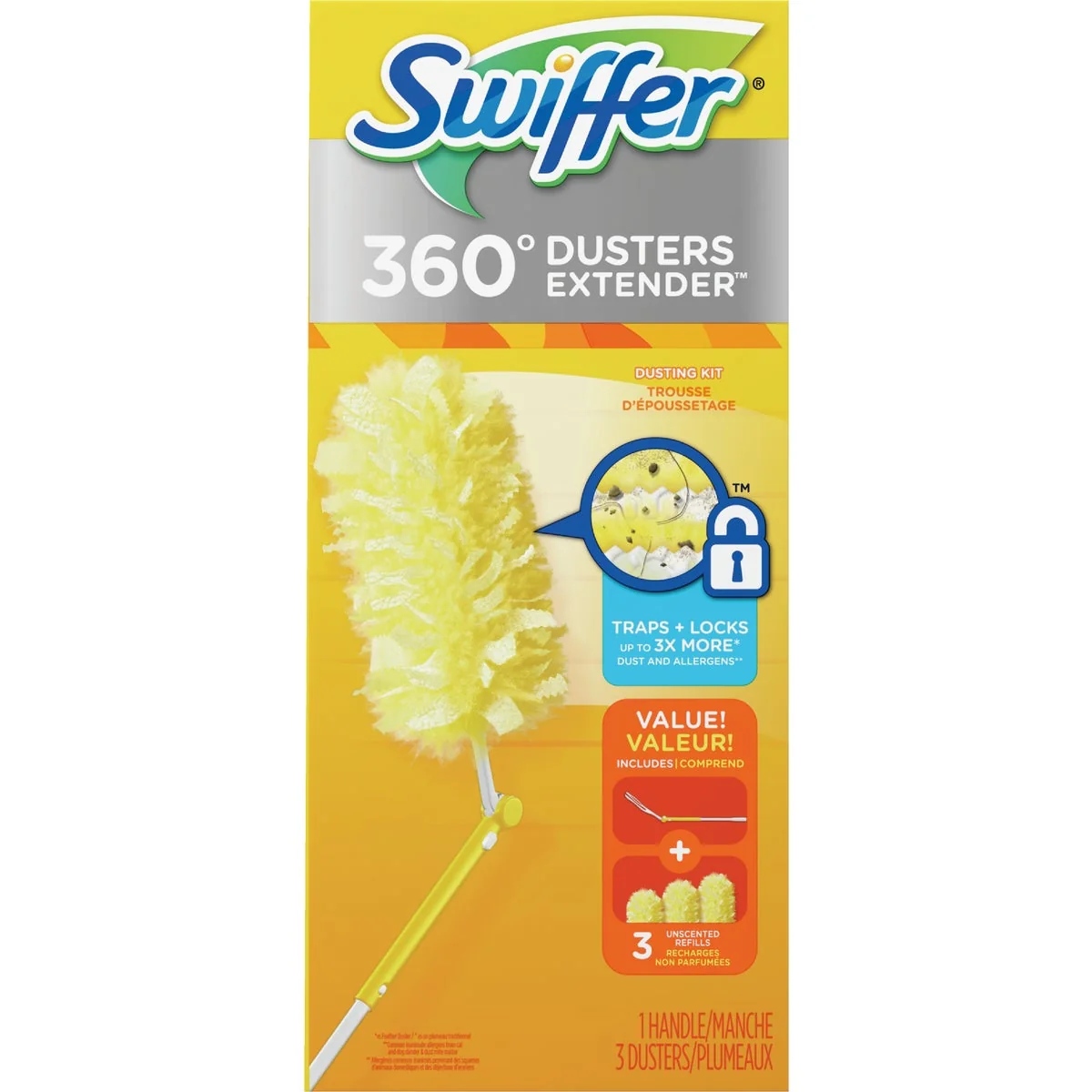 Elegant Swiffer Up To 3 Ft. Fiber Duster Recyclable