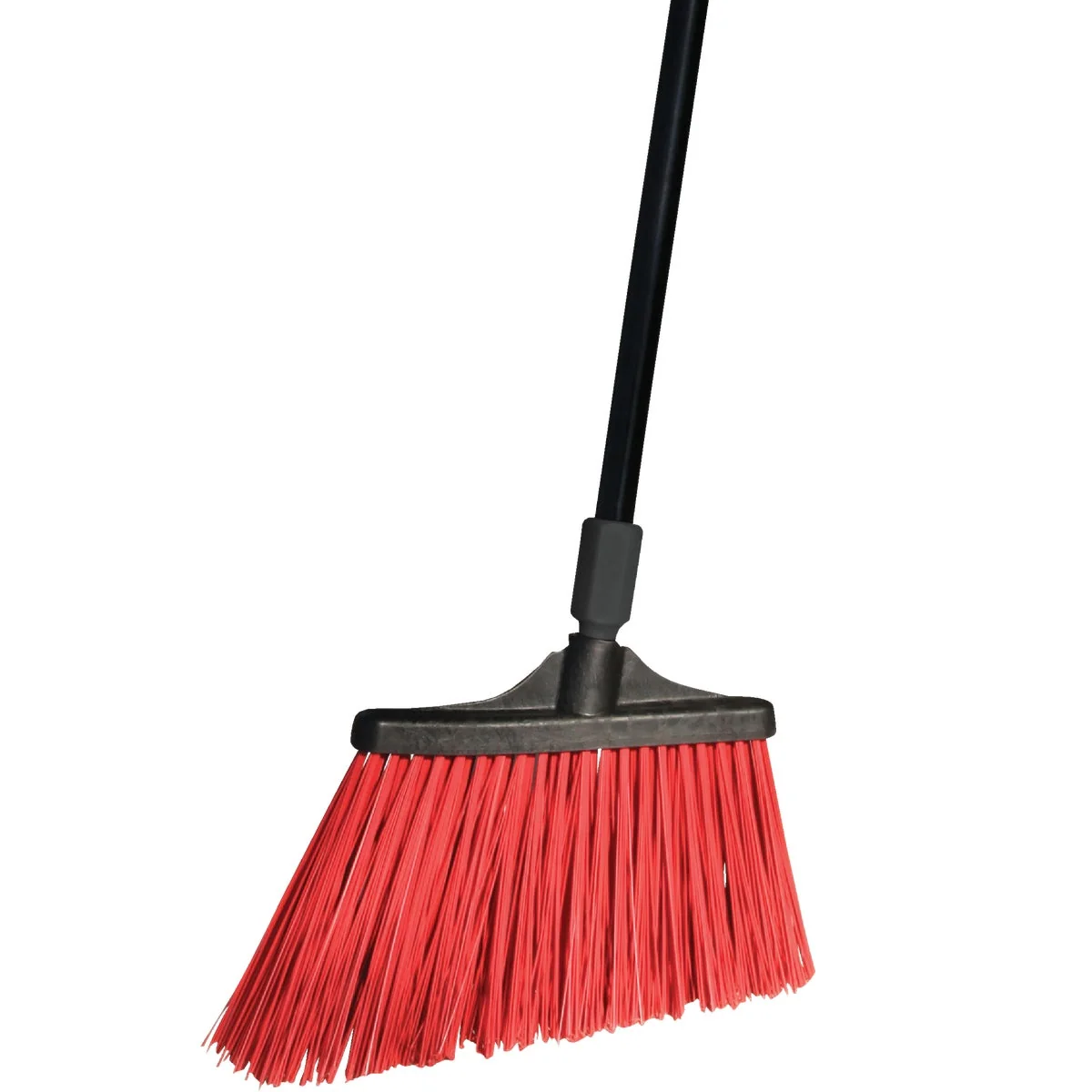 Convenient O-Cedar MaxiStrong 13 In. W. x 56 In. L. Metal Handle Angle Household Broom Pure