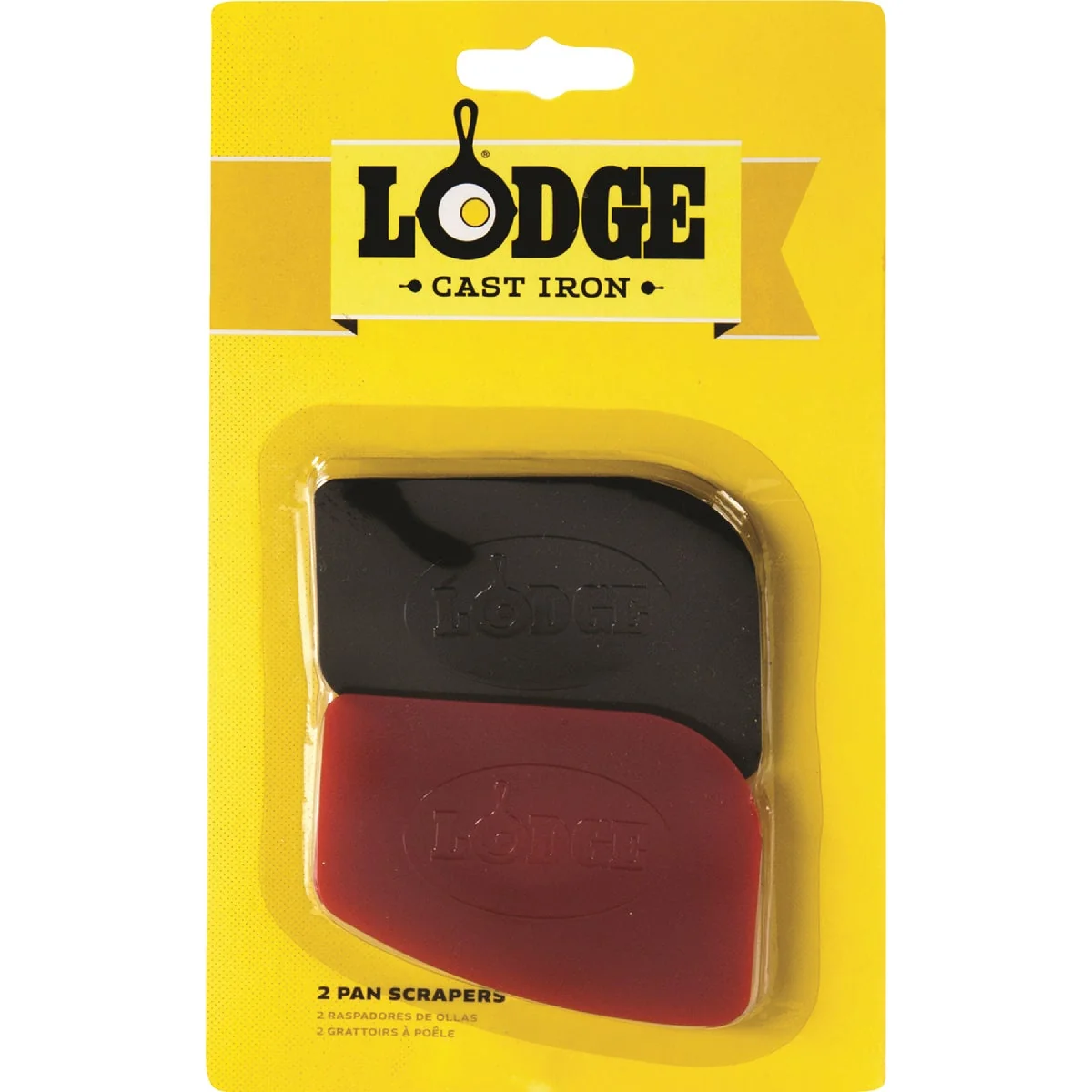 Selected Lodge Pan Scraper Spatula Set 2-Piece Sophisticated
