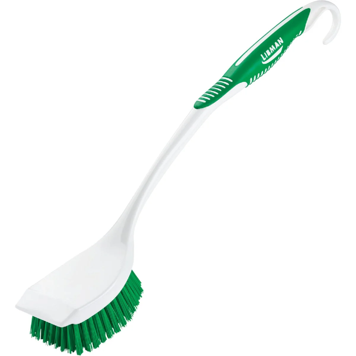 Sustainable Libman 17.63 In. 95 Recycled PET Water Bottles Sanoprene Handle Scrub Brush Next-Generation