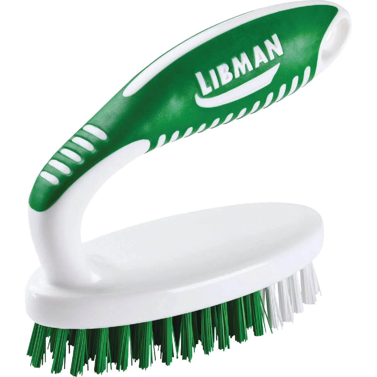 Official Libman 4.25 In. Polymer Bristle Rubber Grip Scrub Brush Durable