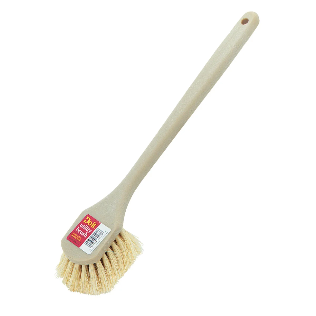 High-Grade Do it 19-3 4 In. x 3 In. White Tampico Bristle Fiber Plastic Scrub Brush Original