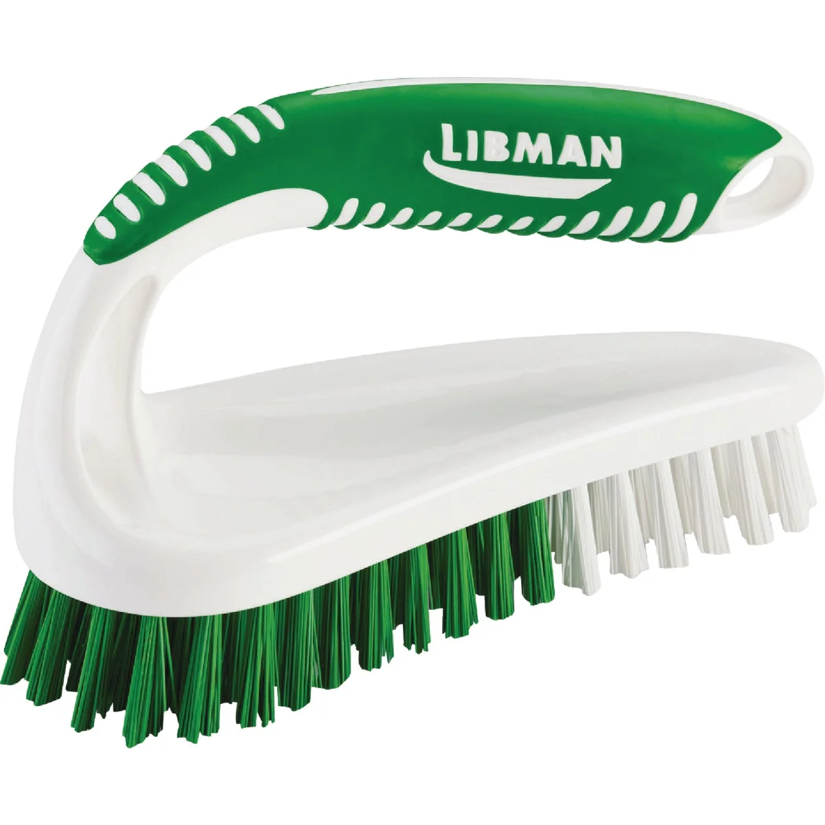 Fine Crafted Libman 7 In. Polymer Sanoprene Bristle Contoured Grip Scrub Brush Optimized
