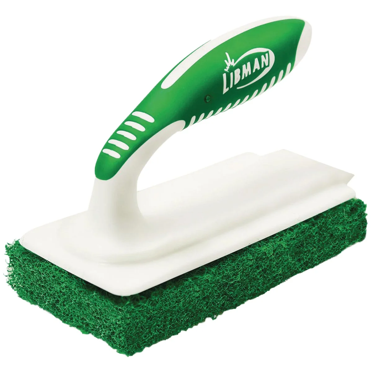 Casual Libman Abrasive Grout Tile Tub Green Scrubber with Handle Elegant