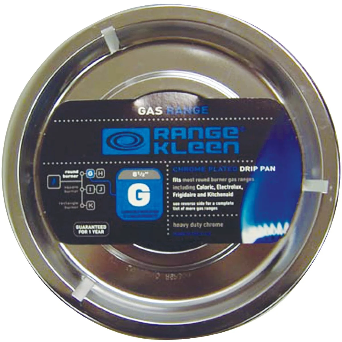Superior Range Kleen Gas 8-1 4 Style G Round Chrome Drip Pan Effective