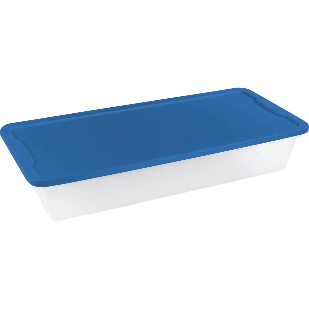 Elite Homz 41 Qt. Clear Storage Tote Smooth