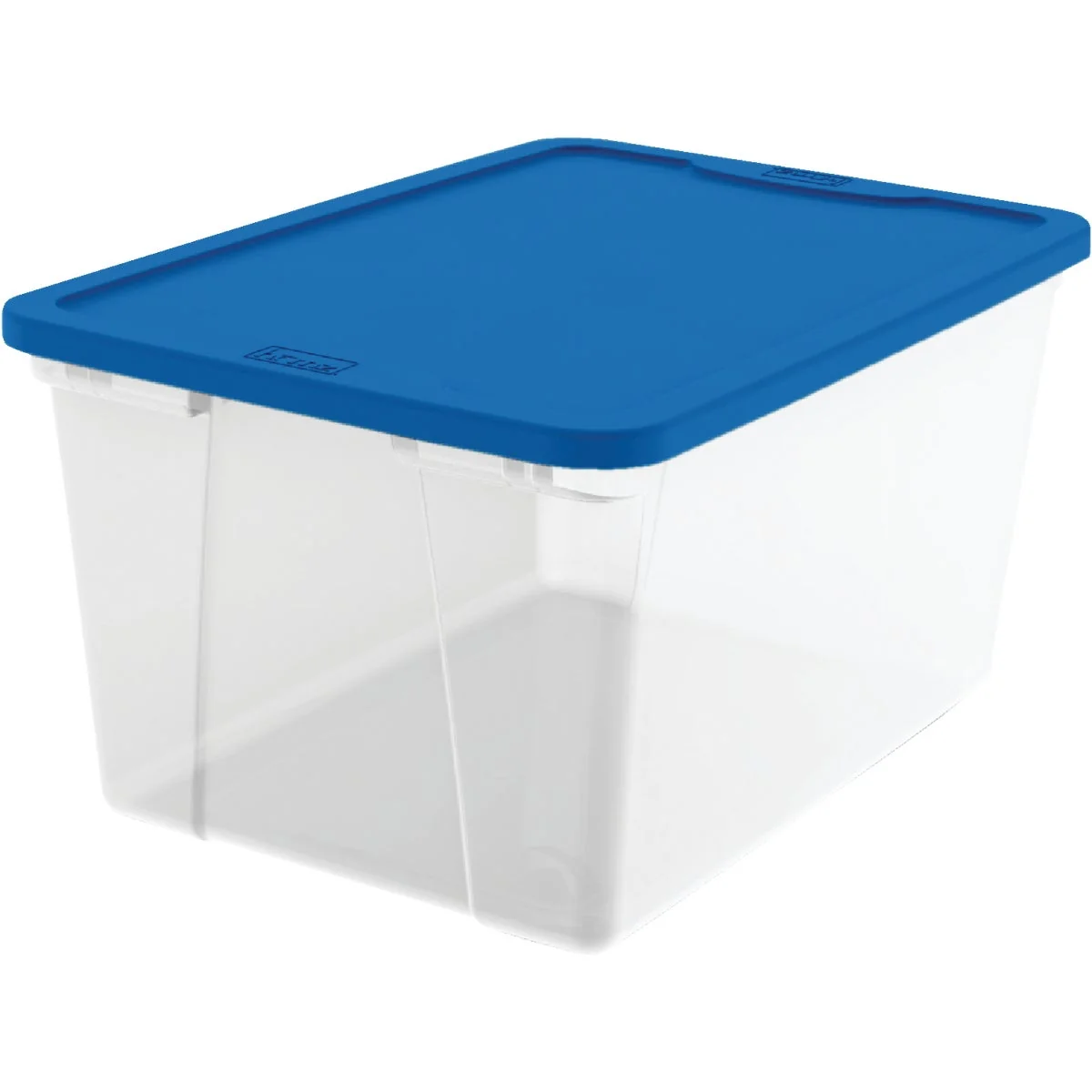 Relaxed Homz 64 Qt. Clear Storage Tote Casual