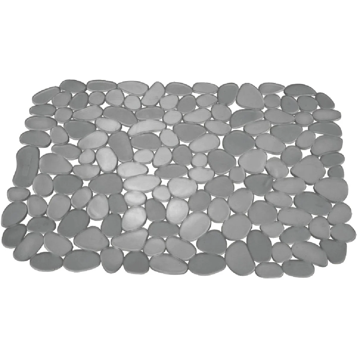 High-End InterDesign Pebblz 10.5 In. x 12.25 In. Graphite Sink Mat Quality