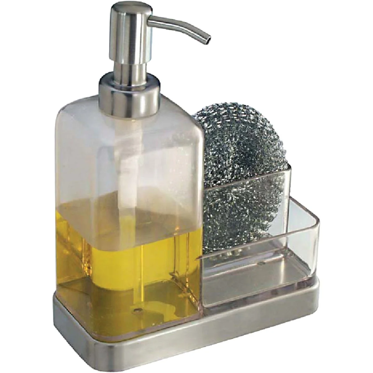 Optimized InterDesign Forma Soap Dispenser Sponge Caddy Fashionable