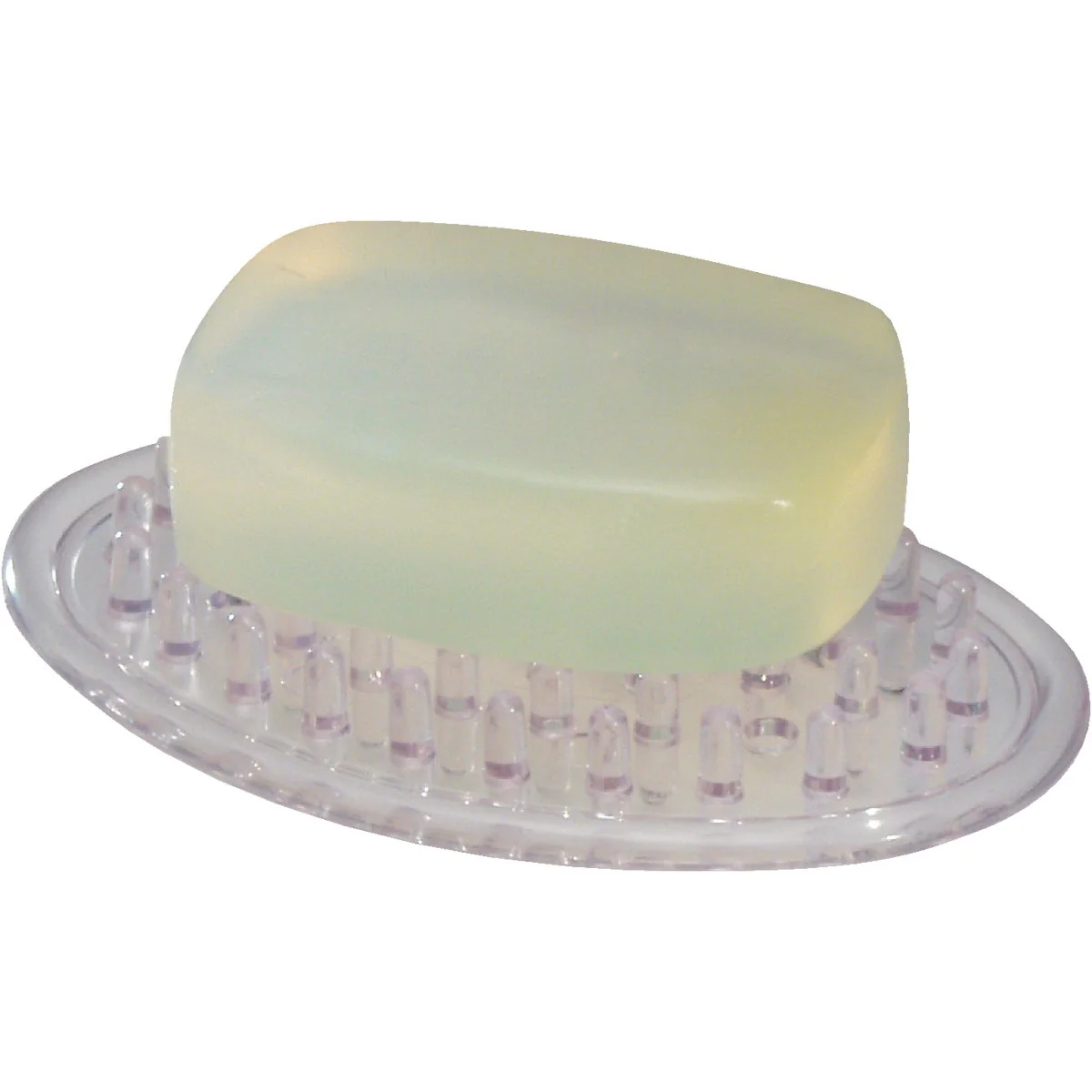 Sustainable InterDesign Clear Soap Dish Traditional