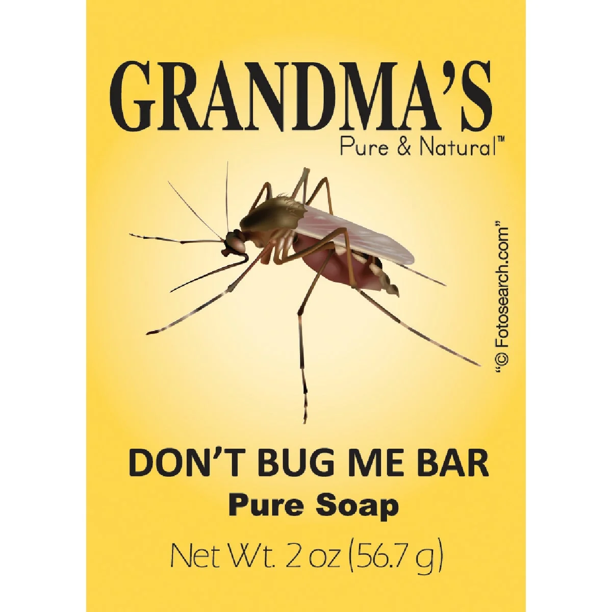 Fashionable Grandma's Don't Bug Me Insect Repellent 2 Oz. Bar Soap Superior