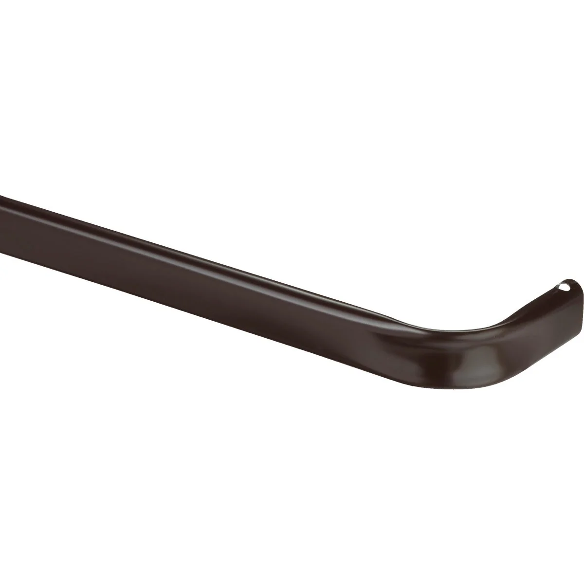 Certified Kenney 28 In. To 48 In. 1 In. Single Curtain Rod Espresso Proven