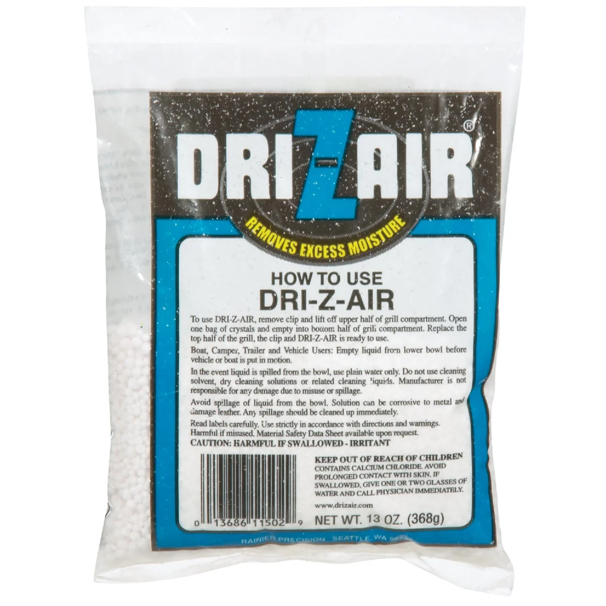 Elite Dri-Z-Air 13 Oz. Fragrance Moisture Absorber Crystals Refill High-Performance