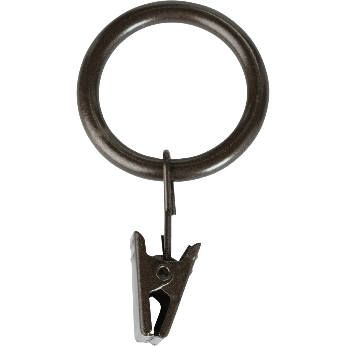 Healthy Kenney 5 8 In. To 3 4 In. Clip Curtain Ring Brown 14-Pack Smart