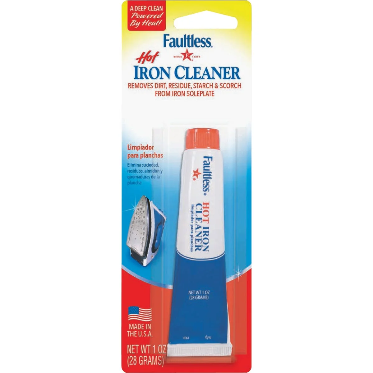 Original Design Faultless 1 Oz. Hot Iron Cleaner Original