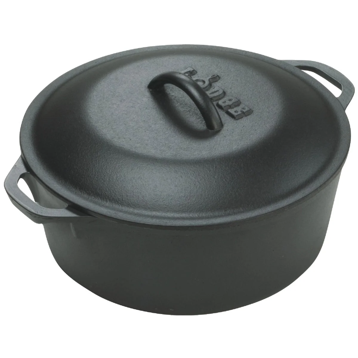 Fine Crafted Lodge 5 Qt. Dutch Oven with Cast Iron Lid Exclusive