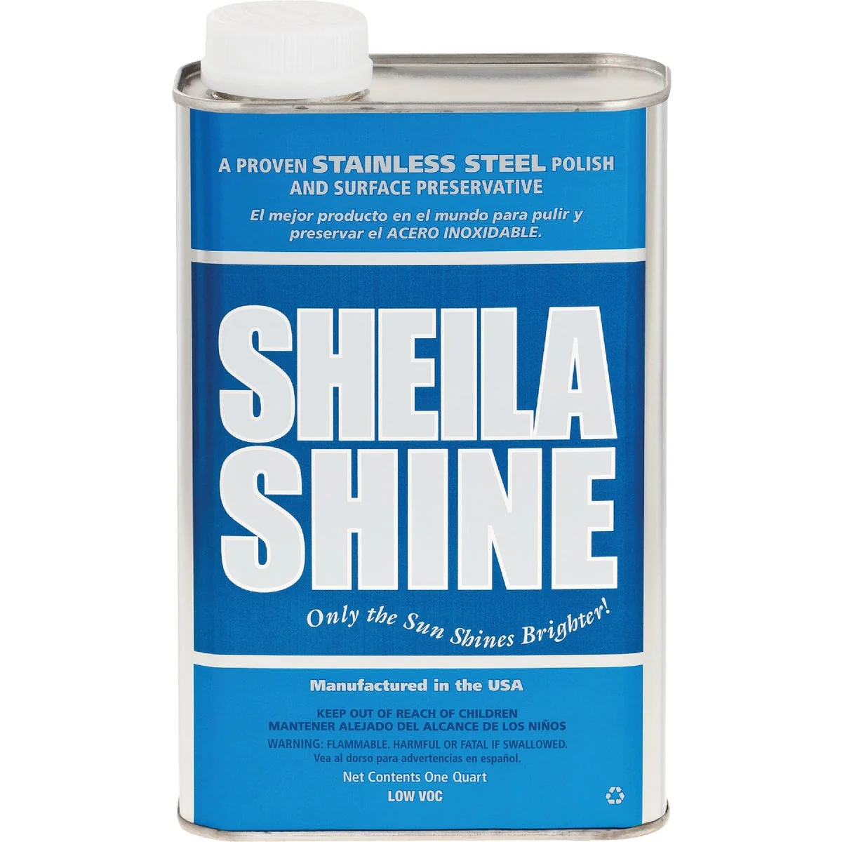 Elegant Sheila Shine 1 Qt. Stainless Steel Cleaner Polish Surface Preservative Original Design