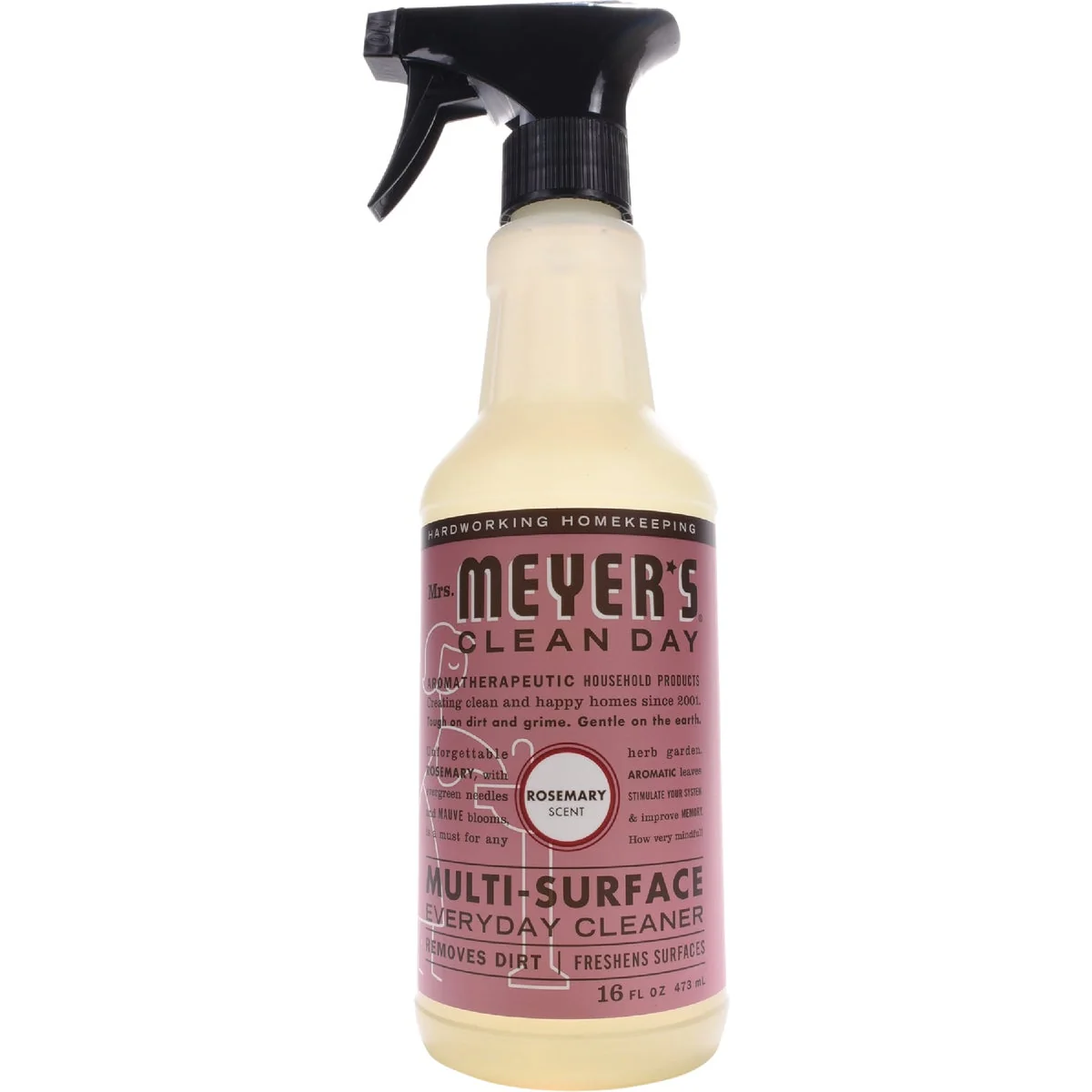 Stylish Mrs. Meyer's Clean Day 16 Oz. Rosemary Multi-Surface Everyday Cleaner Effective