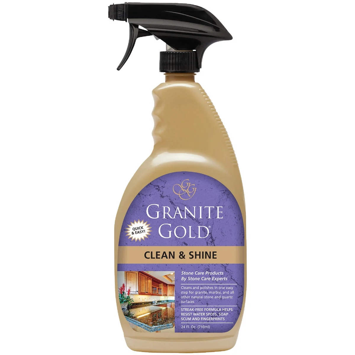Professional Granite Gold 24 Oz. Clean Shine Granite Cleaner and Polish Artisan