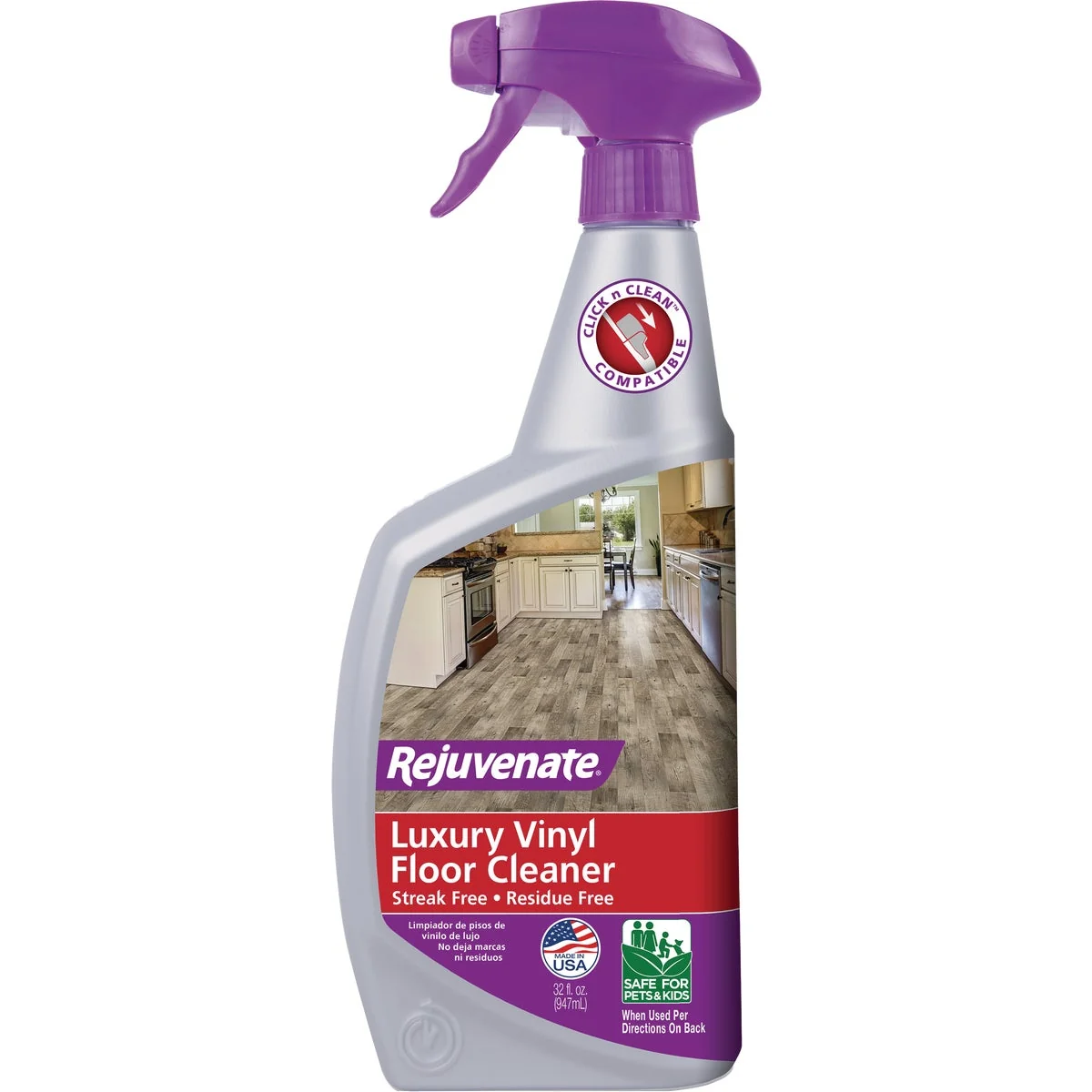 Comfortable Rejuvenate 32 Oz. Luxury Vinyl Floor Cleaner Elite
