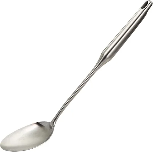 Organic Stainless Steel Big Cooking Spoon Recyclable