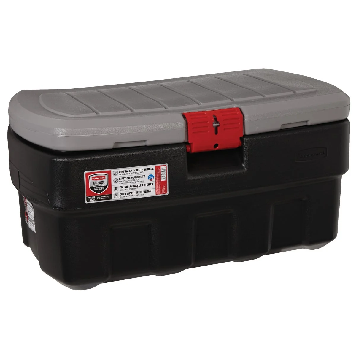Outstanding Rubbermaid 35 Gal. ActionPacker Tote Traditional