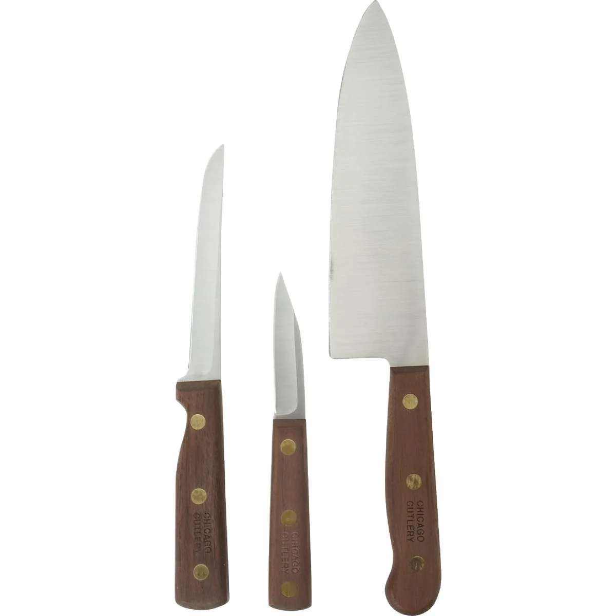 Breathable Chicago Cutlery Kitchen Knife Set 3-Piece Genuine