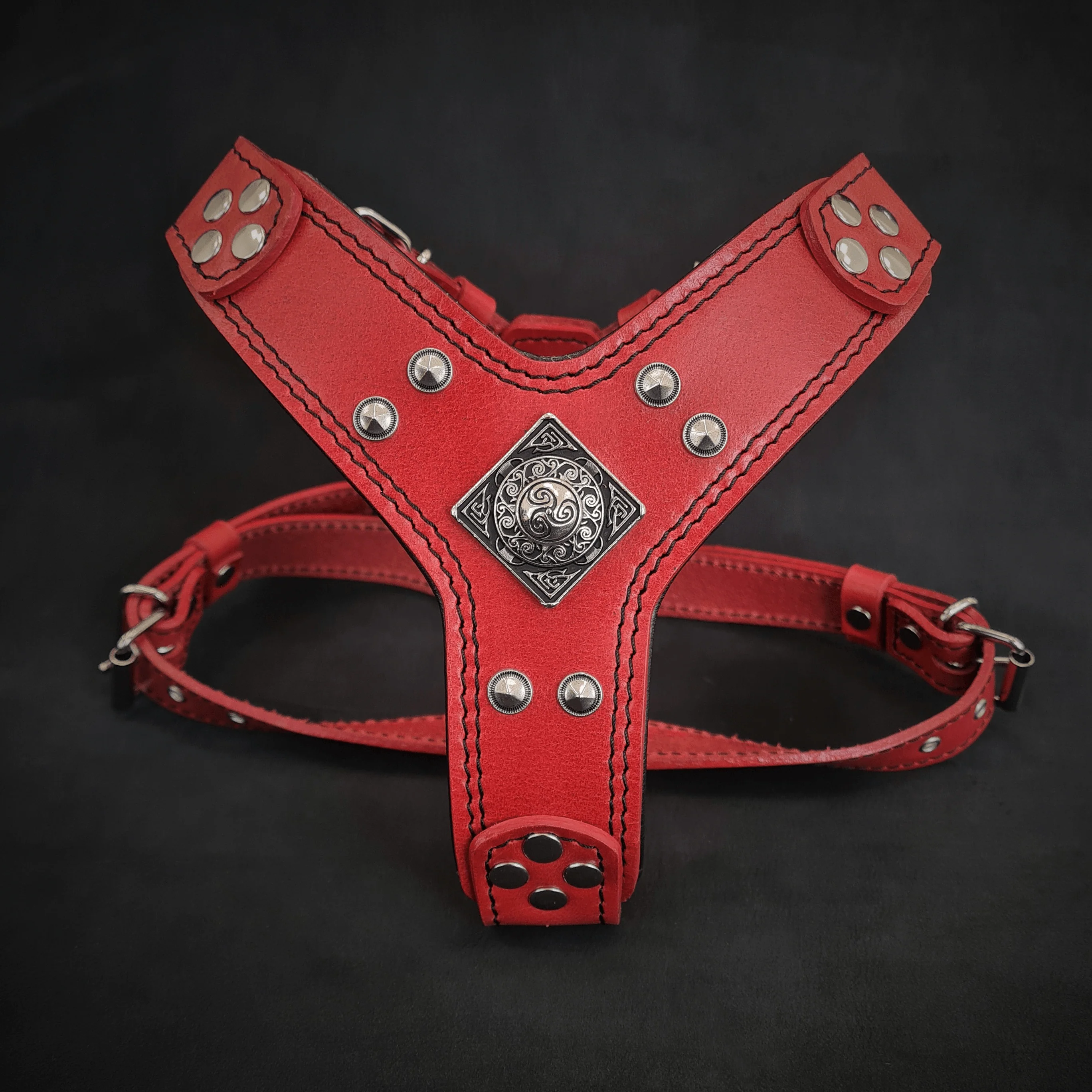 Natural The ''Eros'' harness red Small to Medium Size Advanced